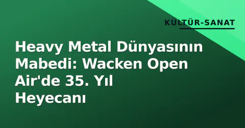 Heavy Metal Dünyasının Mabedi: Wacken Open Air'de 35. Yıl Heyecanı