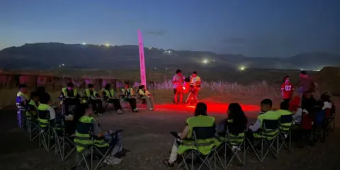 Silopi'de 'Uzayda Ben de Varım' Etkinliği: Öğrenciler Gökyüzünü Keşfetti