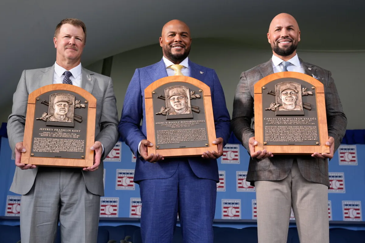 Baseball Hall of Fame'e Tarihi Giriş: Beltrán, Jones ve Kent Onurlandırıldı Baseball Hall of Fame'e Tarihi Giriş: Beltrán, Jones ve Kent Onurlandırıldı