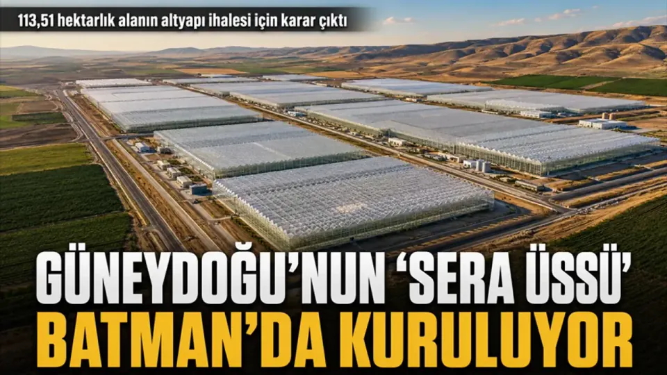 Batman'da Dev Sera Yatırımı: Altyapı İhalesi İçin Tarih Açıklandı görseli