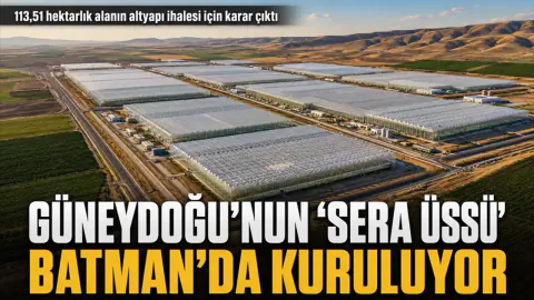 Batman'da Dev Sera Yatırımı: Altyapı İhalesi İçin Tarih Açıklandı