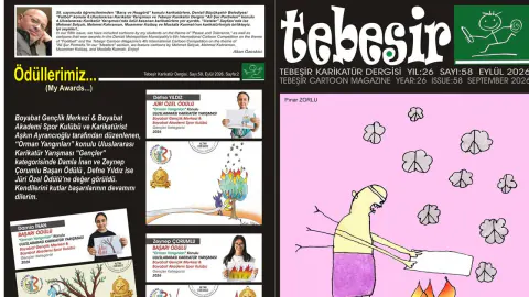 Tebeşir Karikatür Dergisi 58. Sayıyla Çıktı: Altan Özeskici Yönetiminde İnteraktif Yayın Hayatına Devam Tebeşir Karikatür Dergisi 58. Sayıyla Çıktı: Altan Özeskici Yönetiminde İnteraktif Yayın Hayatına Devam