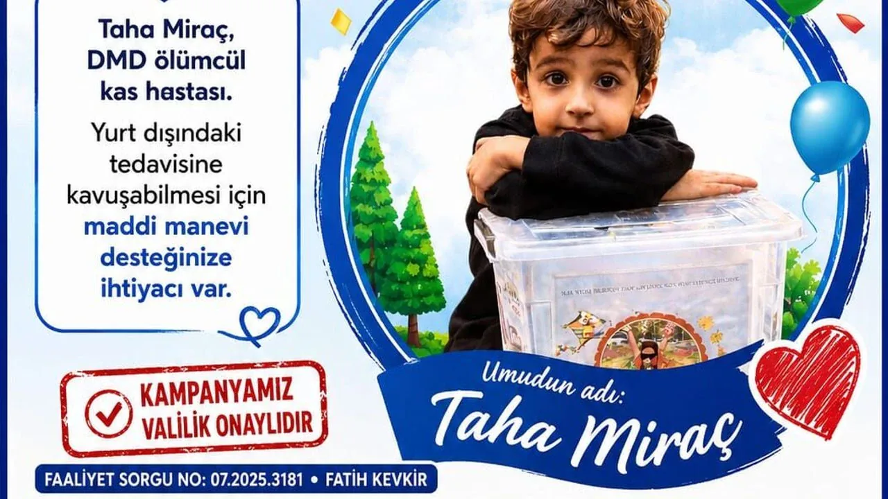 Alanya'da Taha Miraç için dev kampanya: Cuma akşamı canlı yayın başlıyor Alanya'da Taha Miraç için dev kampanya: Cuma akşamı canlı yayın başlıyor