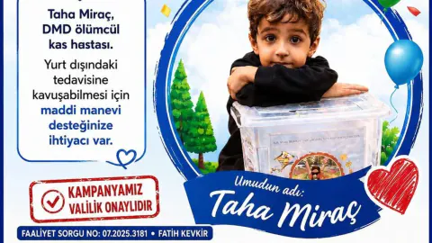 Alanya'da Taha Miraç için dev kampanya: Cuma akşamı canlı yayın başlıyor