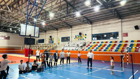 Kaymakam Partal yenilenen spor tesislerini inceledi: Gençlik için yeni fitness merkezi hizmete girdi