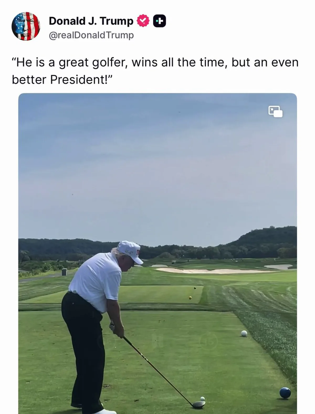 ABD Başkanı Trump golf sahasından kareler paylaştı: Beyaz Saray gündemi sorgulandı ABD Başkanı Trump golf sahasından kareler paylaştı: Beyaz Saray gündemi sorgulandı