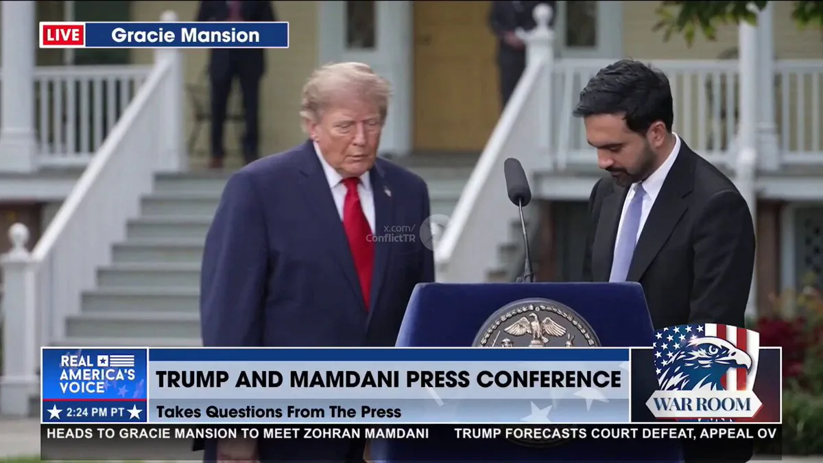 Trump, New York Belediye Başkanı Mamdani'yi övdü: "Harika bir potansiyeli var" Trump, New York Belediye Başkanı Mamdani'yi övdü: "Harika bir potansiyeli var"