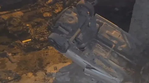 Adana Kozan'da Otomobil Dere Yatağına Devrildi: 1 Yaralı