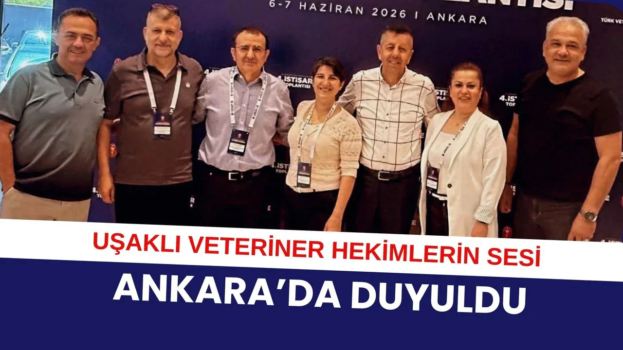 Uşaklı Veteriner Hekimlerin Talepleri Ankara'da Masaya Yatırıldı Uşaklı Veteriner Hekimlerin Talepleri Ankara'da Masaya Yatırıldı