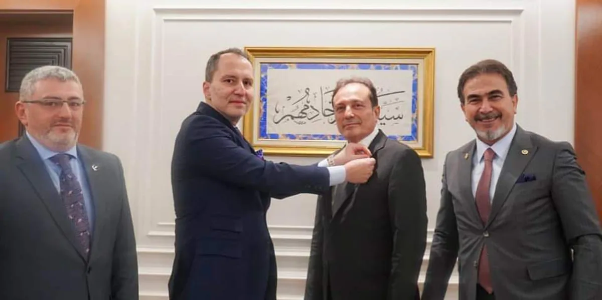 Yeniden Refah Partisi, Kocaeli İl Başkanı Olarak Sinan Saral'ı Partisine Kazandırdı Yeniden Refah Partisi, Kocaeli İl Başkanı Olarak Sinan Saral'ı Partisine Kazandırdı