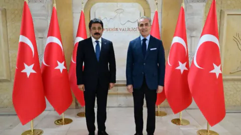 Kırşehir ve Nevşehir Valileri Bölgesel İş Birliği İçin Bir Araya Geldi