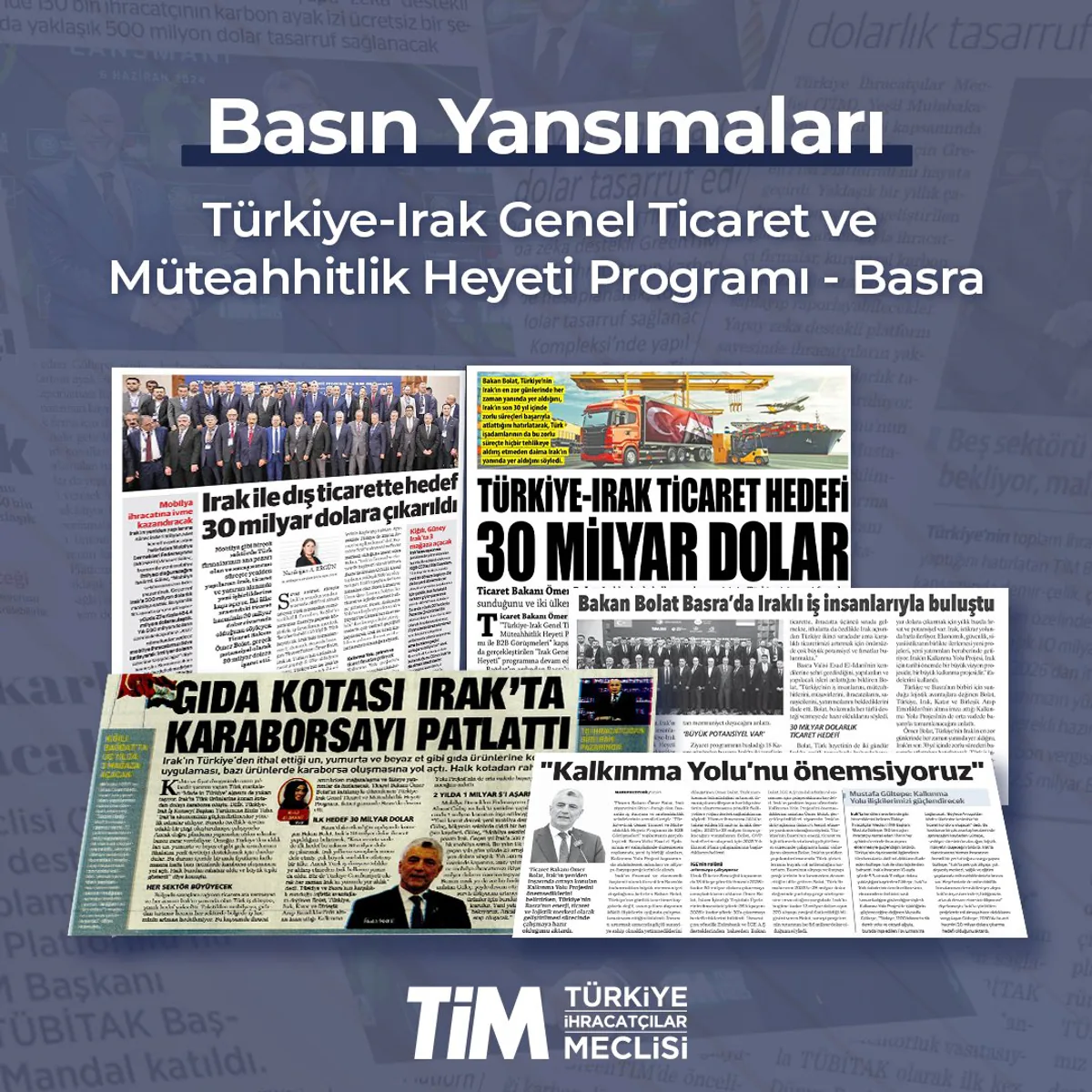 Türkiye'nin Irak ile Ticari İlişkileri Güçleniyor Türkiye'nin Irak ile Ticari İlişkileri Güçleniyor