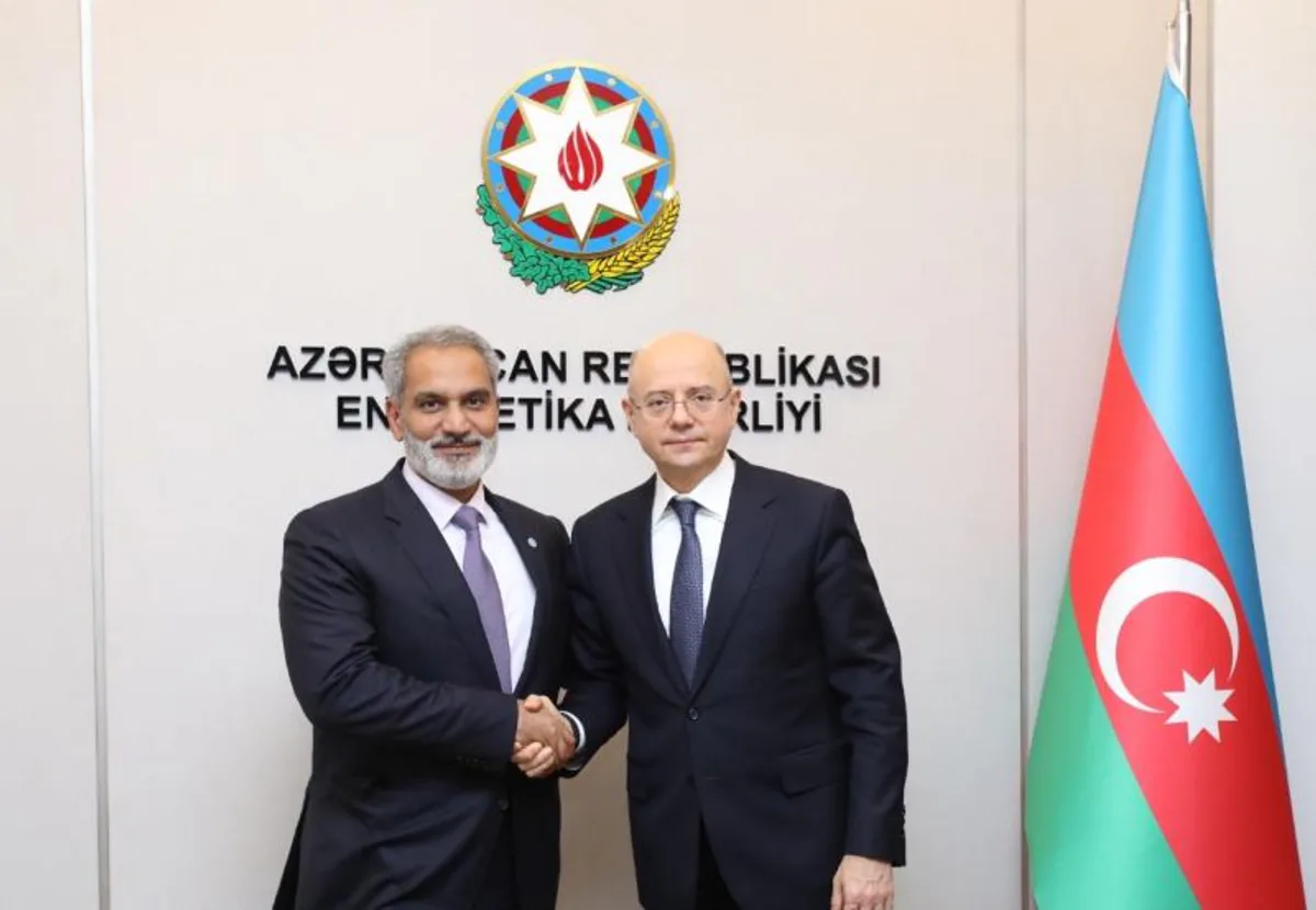 OPEC Genel Sekreteri Al Ghais, Azerbaycan Enerji Bakanıyla Bir Araya Geldi OPEC Genel Sekreteri Al Ghais, Azerbaycan Enerji Bakanıyla Bir Araya Geldi