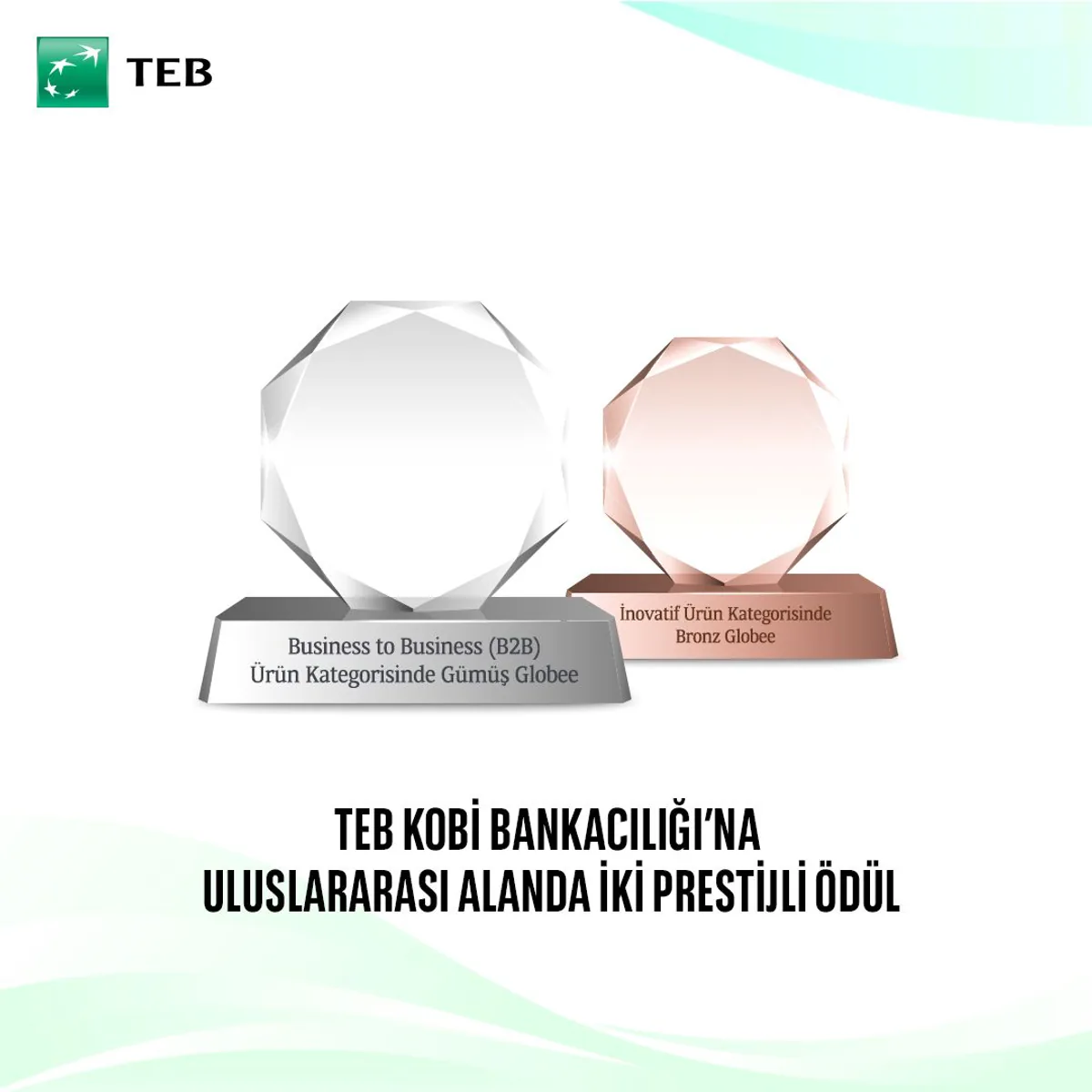 TEB, KOBİ Bankacılığında Başarılarını Ödüllendirdi TEB, KOBİ Bankacılığında Başarılarını Ödüllendirdi