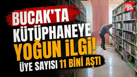 Bucak Halk Kütüphanesi'nde Rekor Artış: Üye Sayısı 11 Bini Geçti