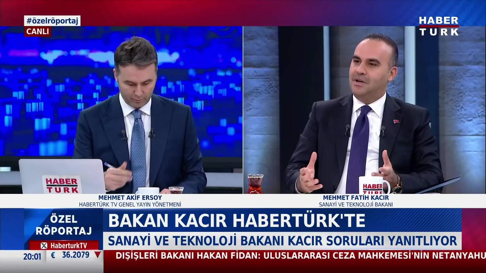 Bakan canlı yayında Türkiye'nin ekonomik durumunu değerlendirdi Bakan canlı yayında Türkiye'nin ekonomik durumunu değerlendirdi