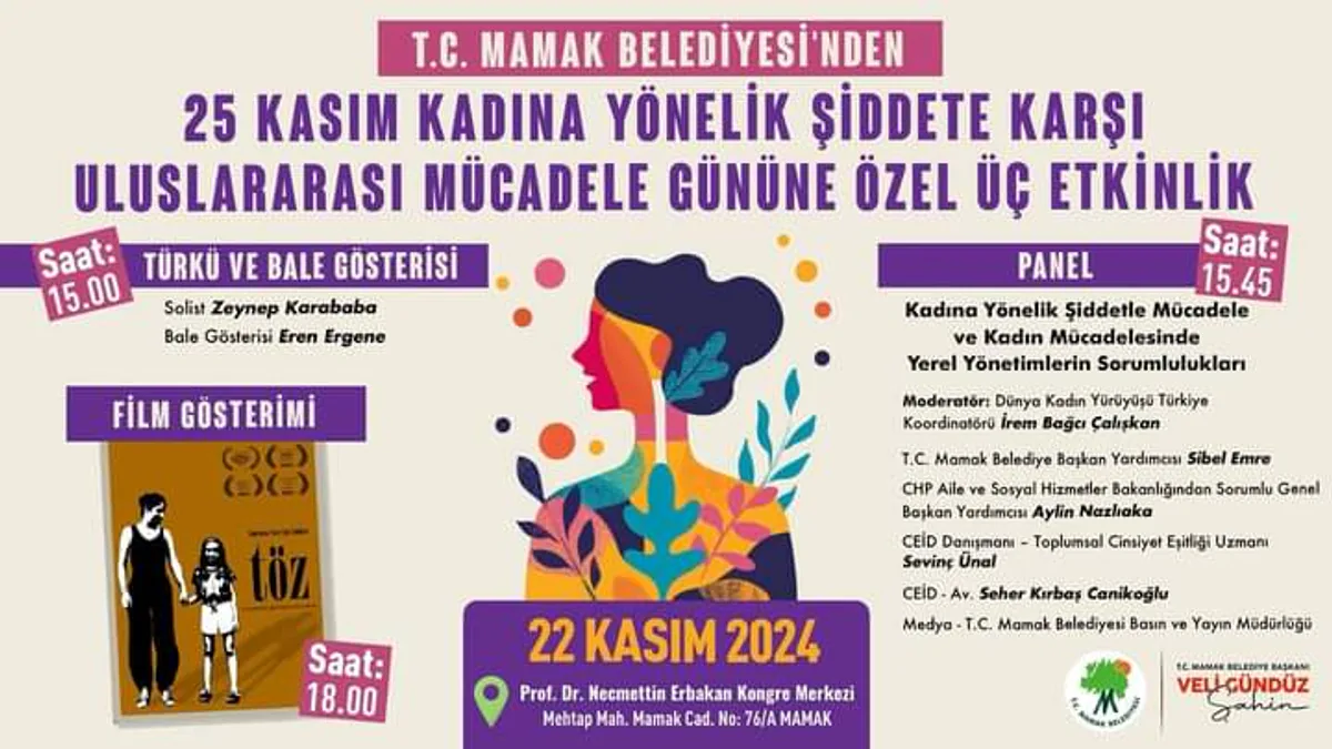 Mamak Belediyesi, Kadına Yönelik Şiddete Karşı Panel Düzenliyor Mamak Belediyesi, Kadına Yönelik Şiddete Karşı Panel Düzenliyor