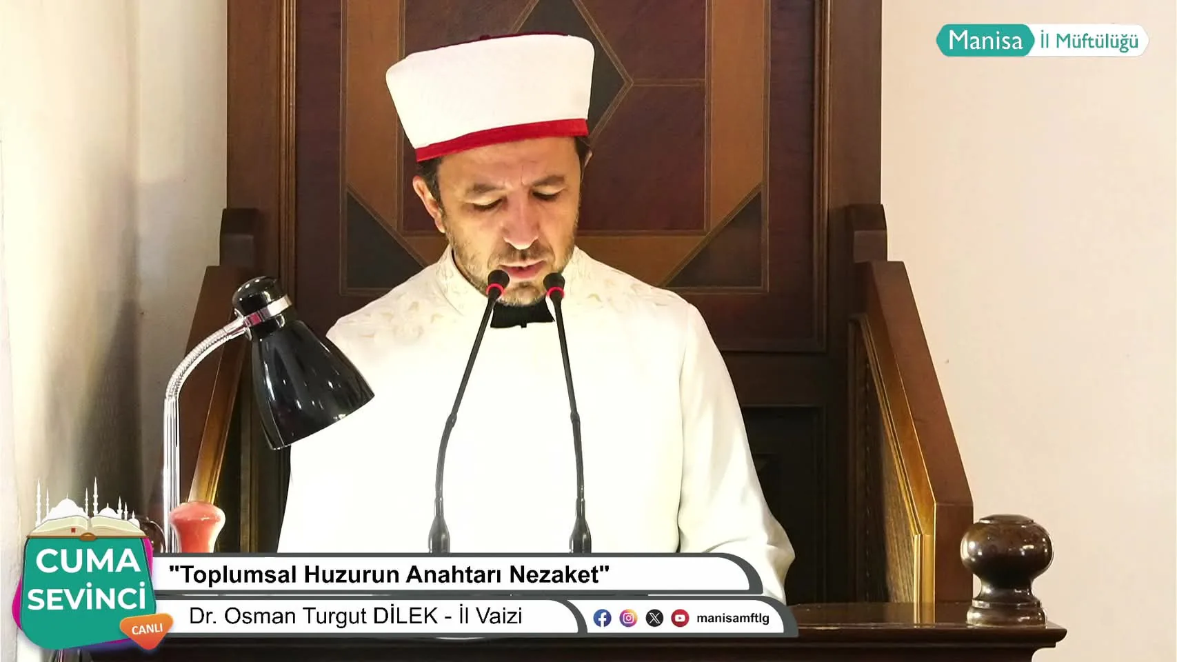 Manisa İl Müftülüğü Toplumda Nezaketin Önemini Vurguluyor Manisa İl Müftülüğü Toplumda Nezaketin Önemini Vurguluyor