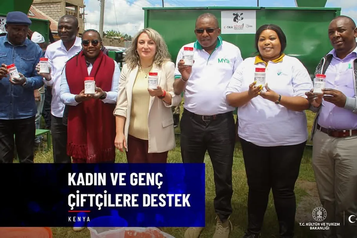 TİKA, Kenya'daki Süt Çiftçilerine Destek Sağladı TİKA, Kenya'daki Süt Çiftçilerine Destek Sağladı