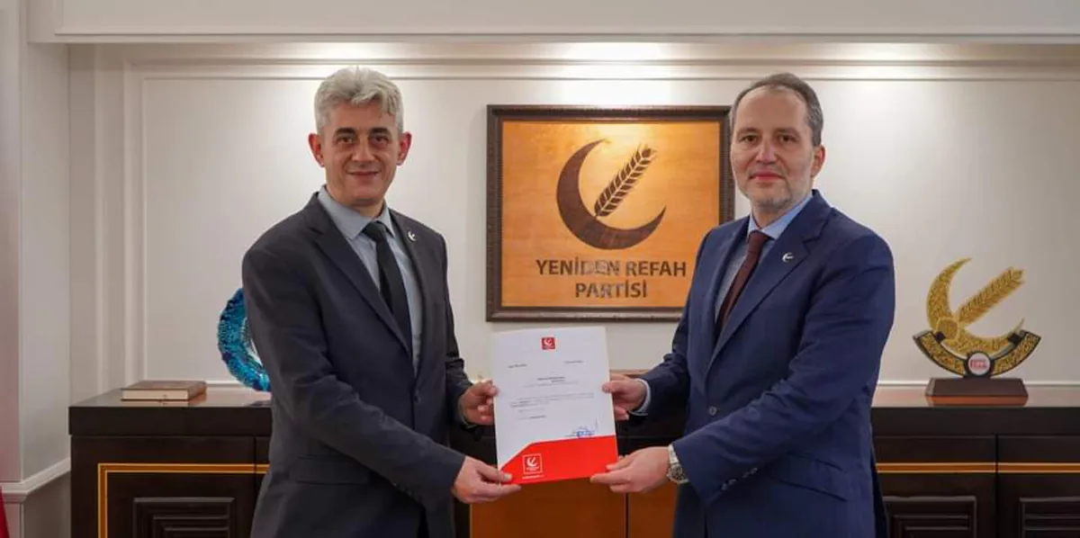 Kütahya'da Yeniden Refah Partisi İl Başkanlığına Atama Yapıldı Kütahya'da Yeniden Refah Partisi İl Başkanlığına Atama Yapıldı