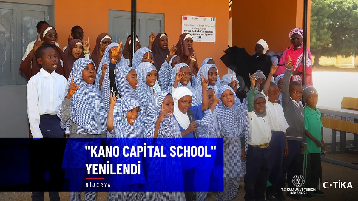 Nijerya'nın Kano şehrindeki okul, TİKA tarafından yenilendi Nijerya'nın Kano şehrindeki okul, TİKA tarafından yenilendi