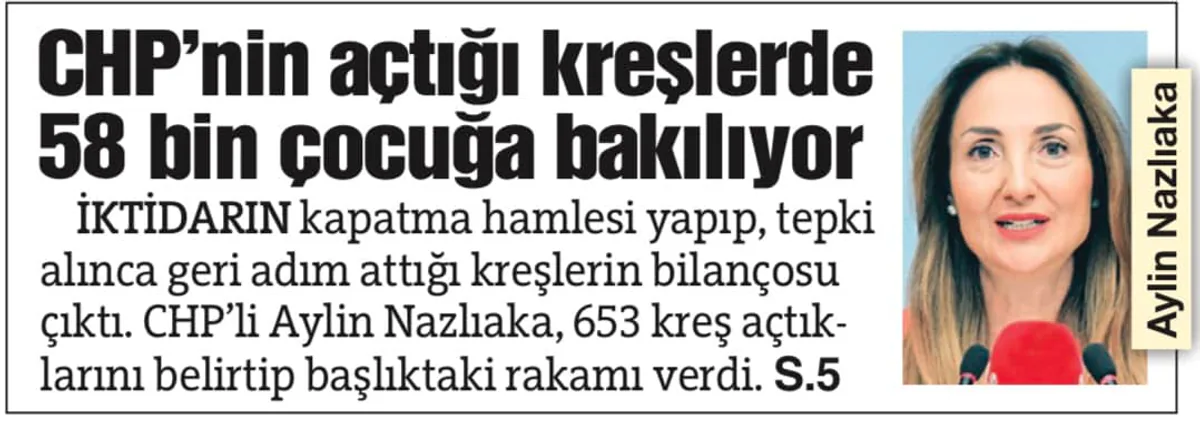 CHP'li Belediyeler 653 Kreş Açarak Çocuklara Destek Sağlıyor CHP'li Belediyeler 653 Kreş Açarak Çocuklara Destek Sağlıyor