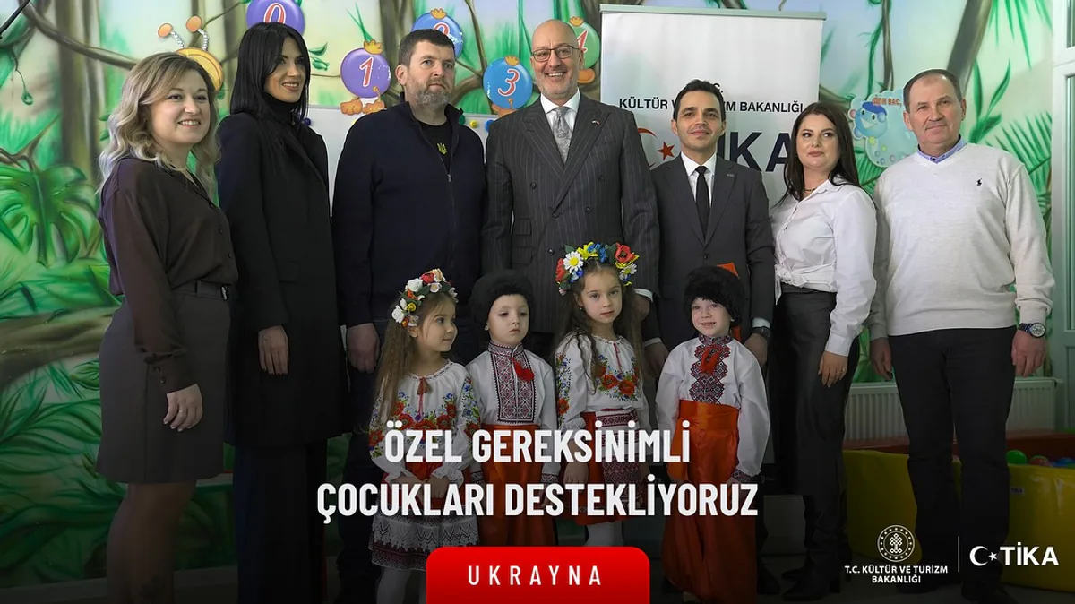 TİKA, Ukrayna'da Özel Gereksinimli Çocuklar İçin Duyu Odası Projesi Başlattı TİKA, Ukrayna'da Özel Gereksinimli Çocuklar İçin Duyu Odası Projesi Başlattı