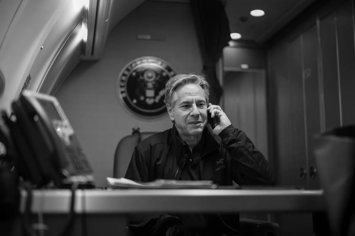 Amerika Birleşik Devletleri Dışişleri Bakanı Antony Blinken, Üç Vatandaş İle Görüştü Amerika Birleşik Devletleri Dışişleri Bakanı Antony Blinken, Üç Vatandaş İle Görüştü