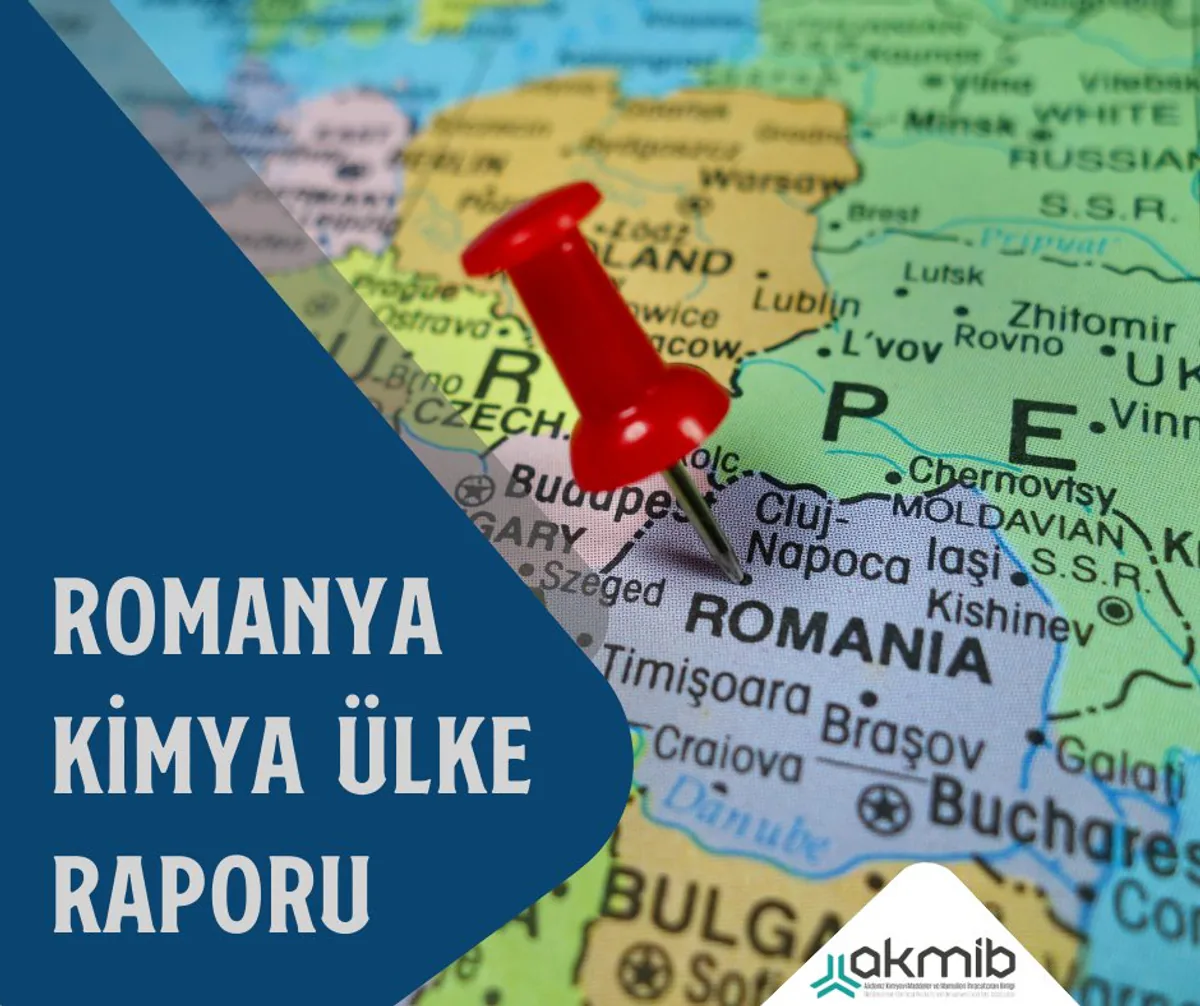 Akdeniz Kimyevi Maddeler ve Mamulleri İhracatçıları Birliği Romanya Kimya Ülke Raporu’nu Yayınladı Akdeniz Kimyevi Maddeler ve Mamulleri İhracatçıları Birliği Romanya Kimya Ülke Raporu’nu Yayınladı