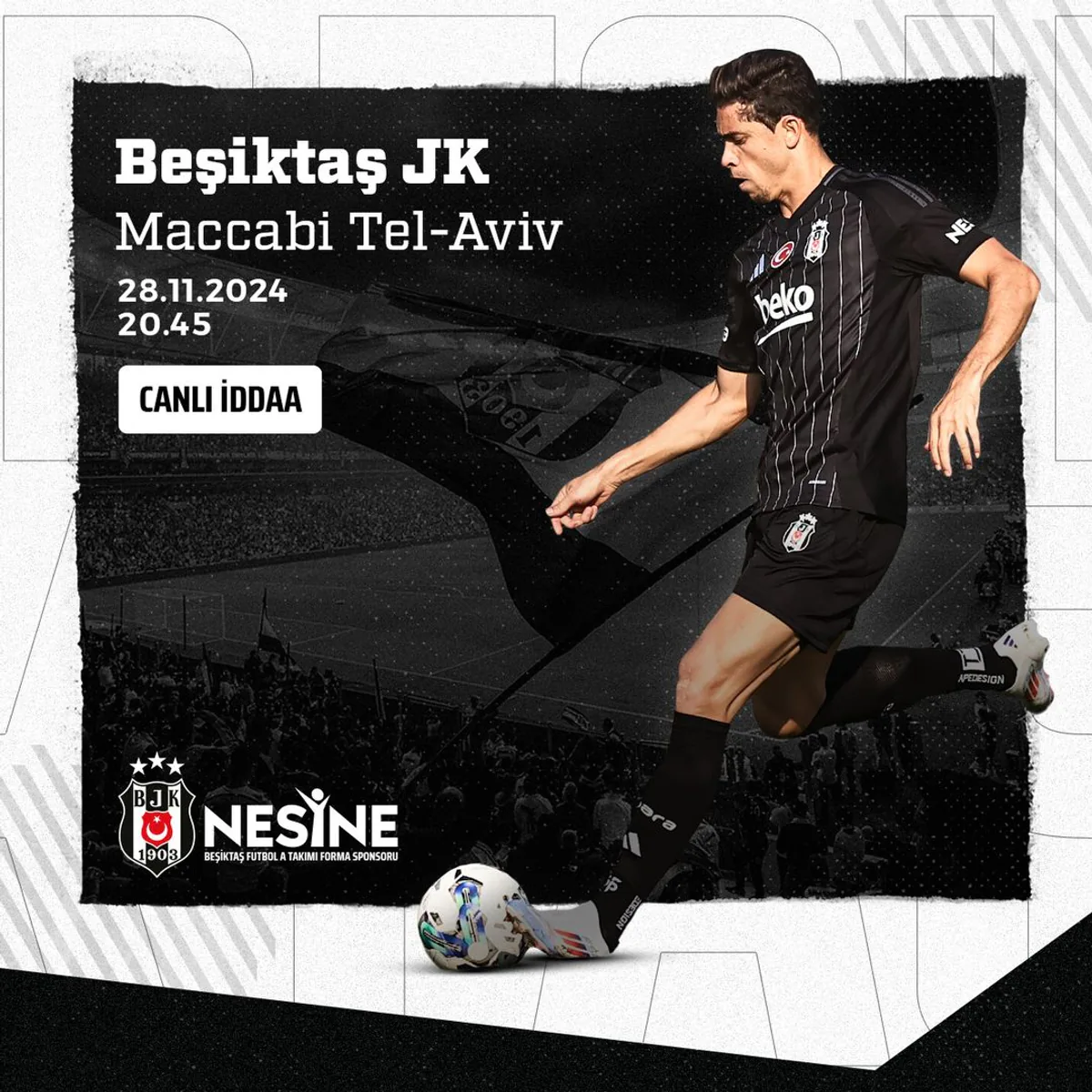 Beşiktaş, Maccabi Tel Aviv ile Karşılaşmaya Çıkıyor Beşiktaş, Maccabi Tel Aviv ile Karşılaşmaya Çıkıyor