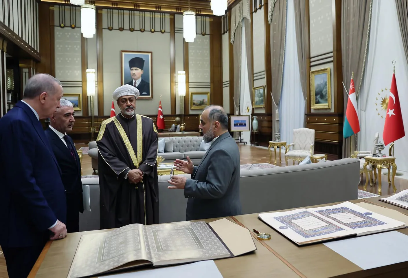 Cumhurbaşkanı Erdoğan, Umman Sultanı ile Görüştü Cumhurbaşkanı Erdoğan, Umman Sultanı ile Görüştü