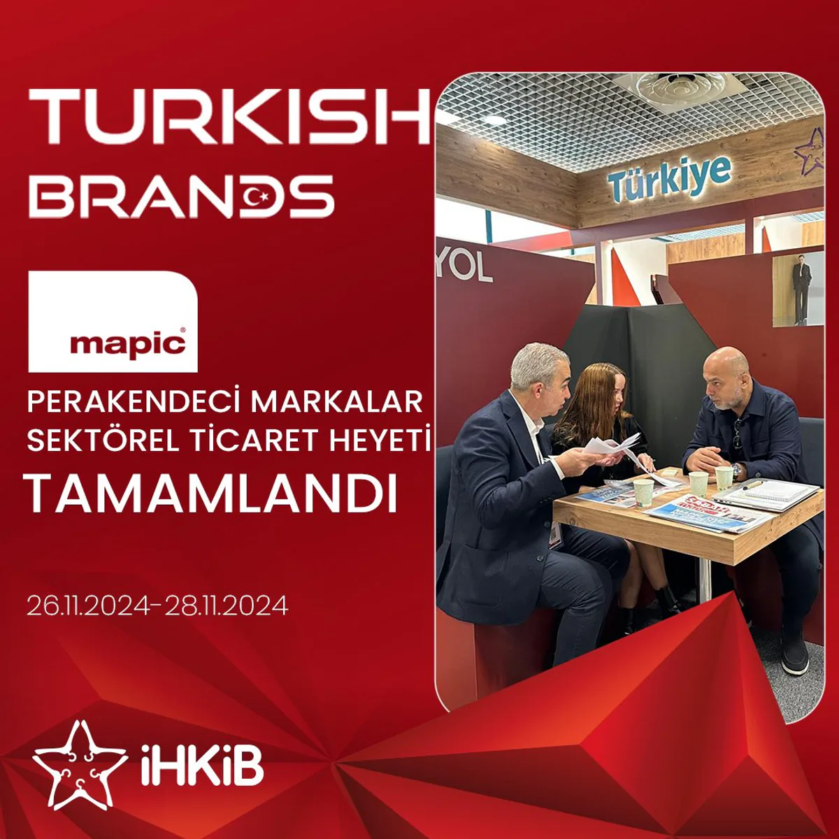 İstanbul Hazır Giyim ve Konfeksiyon İhracatçıları Birliği, Mapic Sektörel Ticaret Heyeti'ni Başarıyla Tamamladı İstanbul Hazır Giyim ve Konfeksiyon İhracatçıları Birliği, Mapic Sektörel Ticaret Heyeti'ni Başarıyla Tamamladı
