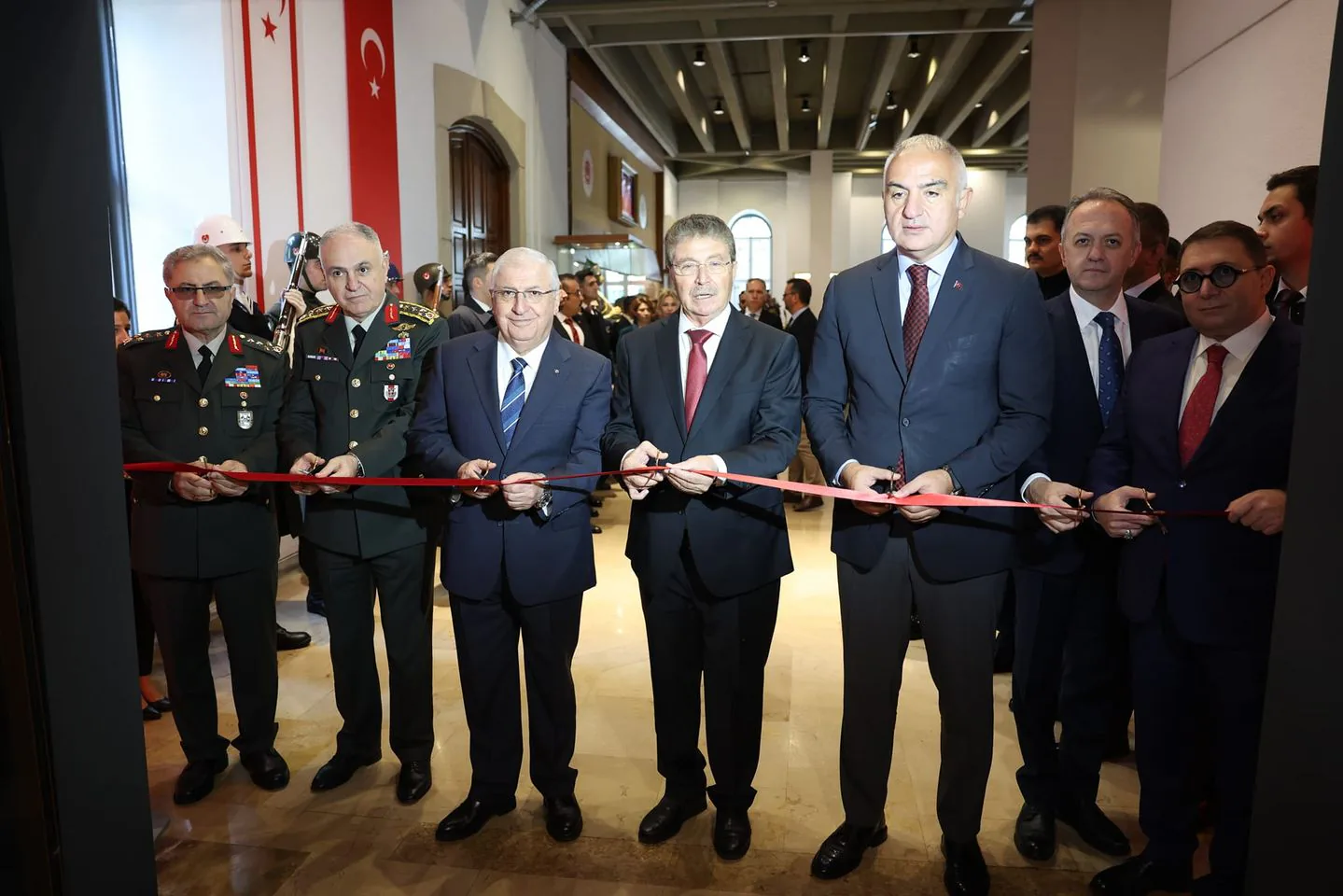 Kıbrıs Barış Harekâtı'nın 50. Yılı Sergisi Açıldı Kıbrıs Barış Harekâtı'nın 50. Yılı Sergisi Açıldı