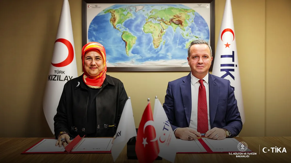 TİKA ve Türk Kızılay İş Birliği Güçleniyor TİKA ve Türk Kızılay İş Birliği Güçleniyor