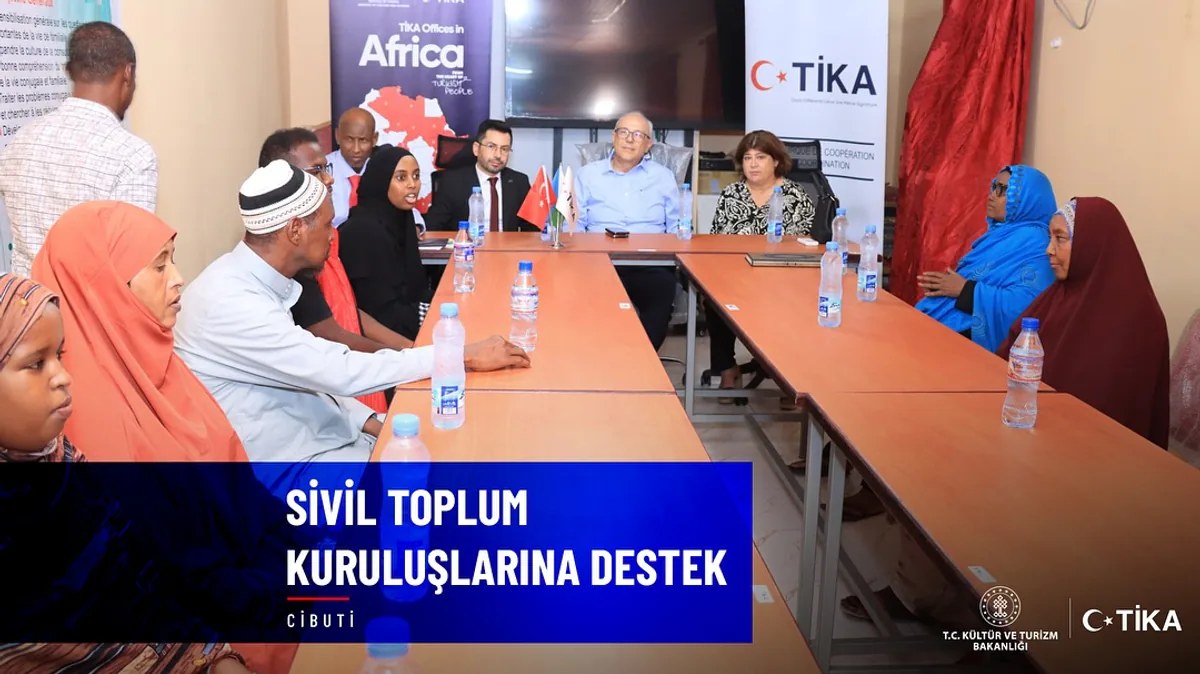 TİKA Cibuti'de Mutlu Aile Derneği'ne Destek Verdi TİKA Cibuti'de Mutlu Aile Derneği'ne Destek Verdi