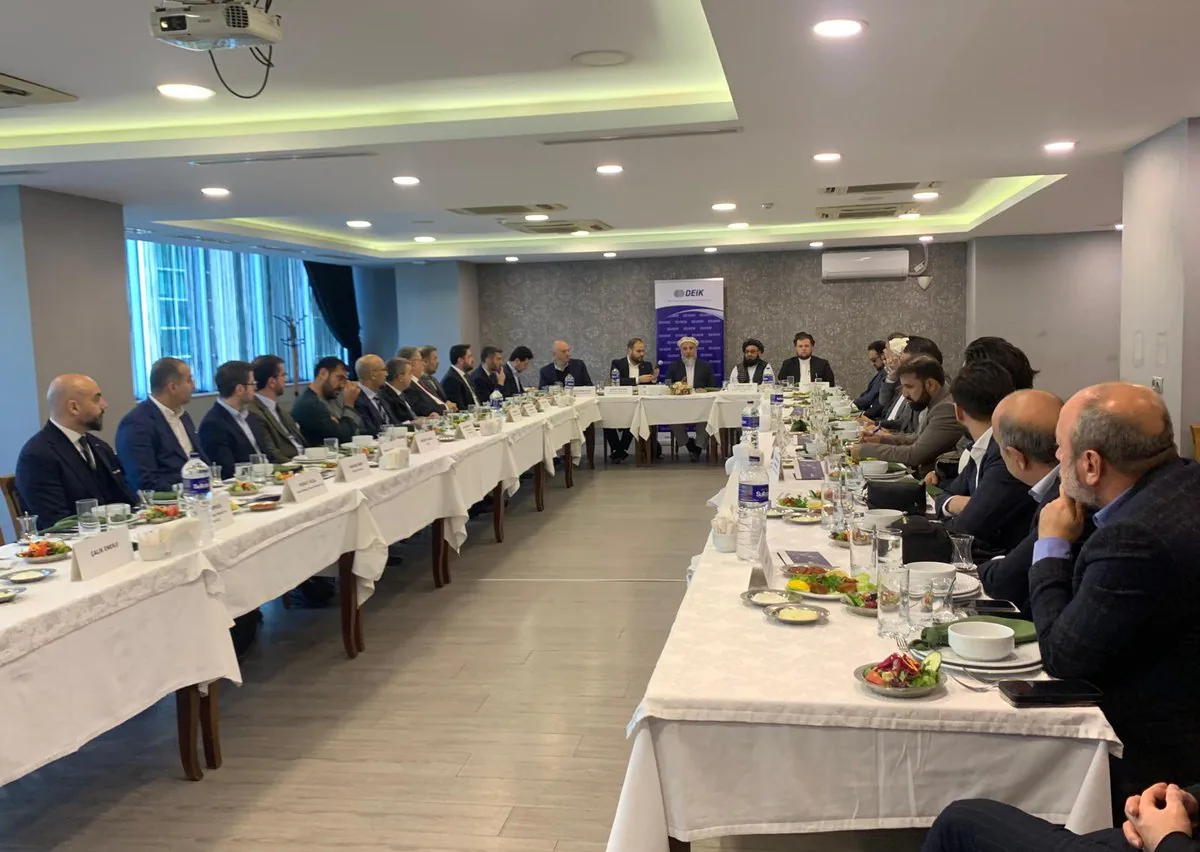 Türkiye Afganistan İş Konseyi, Afganistan Ticaret Bakanı Nooruddin Azizi İle Buluştu Türkiye Afganistan İş Konseyi, Afganistan Ticaret Bakanı Nooruddin Azizi İle Buluştu