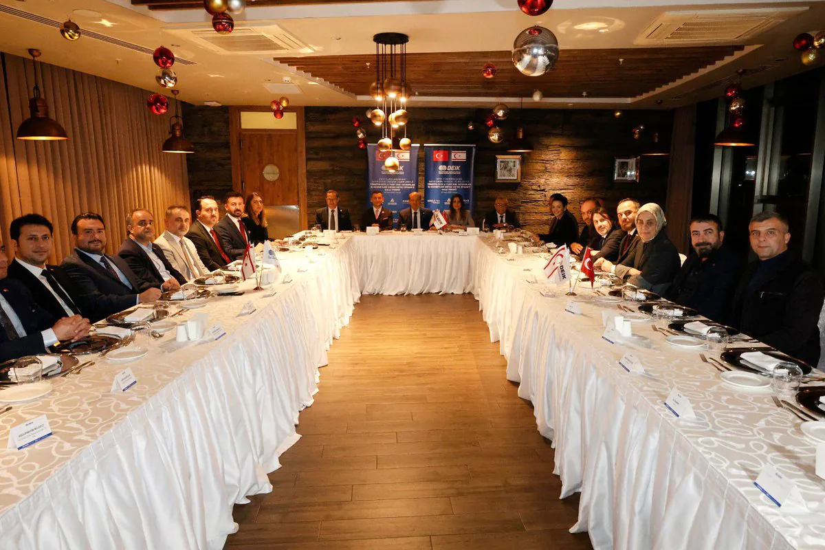 KKTC'ye Düzenlenen Heyet Ziyareti Gala Yemeği KKTC'ye Düzenlenen Heyet Ziyareti Gala Yemeği