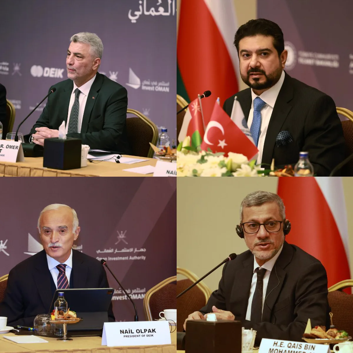 Türkiye-Umman Ekonomi Yuvarlak Masa Toplantısı Gerçekleştirildi Türkiye-Umman Ekonomi Yuvarlak Masa Toplantısı Gerçekleştirildi