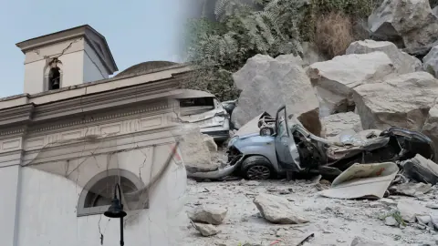 İtalya'da 40 Yılın En Şiddetli Sarsıntısı: Napoli ve Pozzuoli'de Panik