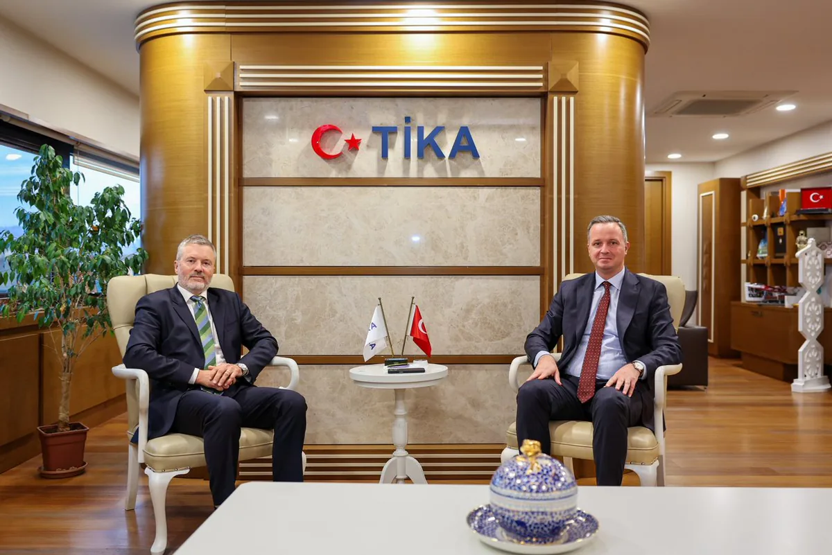 Norveç'in Ankara Büyükelçisi TİKA Başkanı Serkan Kayalar'ı Ziyaret Etti Norveç'in Ankara Büyükelçisi TİKA Başkanı Serkan Kayalar'ı Ziyaret Etti