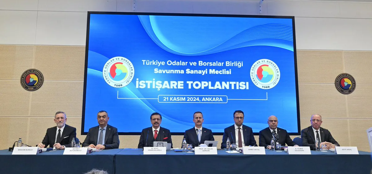 TOBB Savunma Sanayi Meclisi İstişare Toplantısı Gerçekleştirildi TOBB Savunma Sanayi Meclisi İstişare Toplantısı Gerçekleştirildi