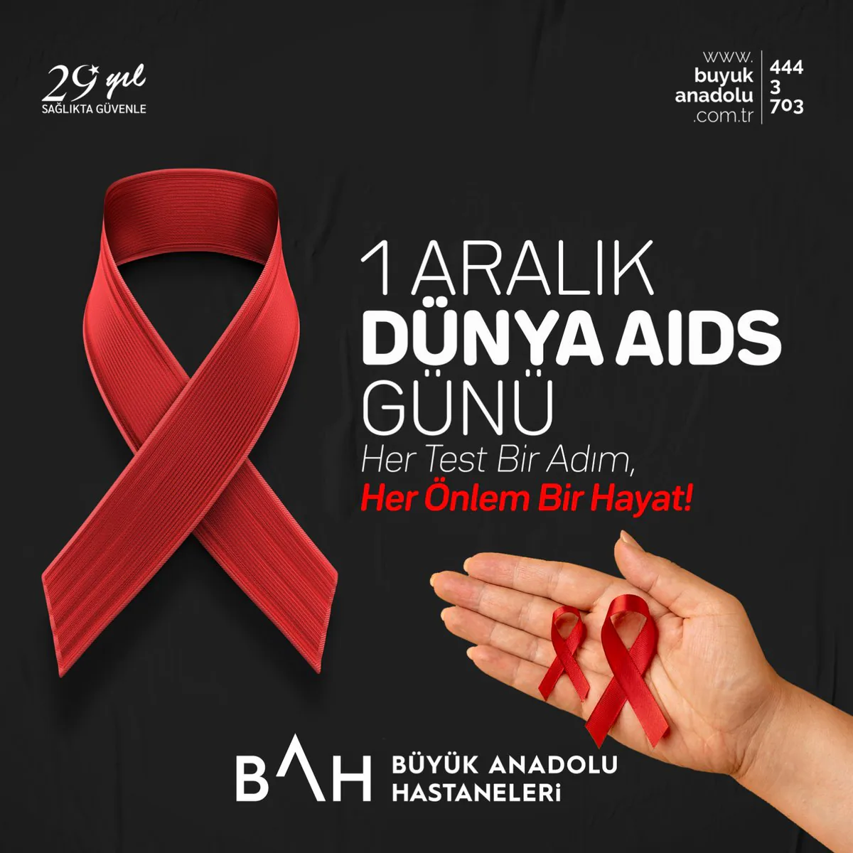 Dünya AIDS Günü: Farkındalığın Artırılması ve Erken Teşhisin Önemi Dünya AIDS Günü: Farkındalığın Artırılması ve Erken Teşhisin Önemi