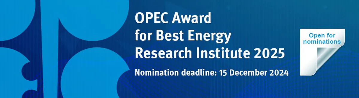 OPEC, 2025 Yılı En İyi Enerji Araştırma Enstitüsü Ödülü İçin Adaylık Süreci Başladı OPEC, 2025 Yılı En İyi Enerji Araştırma Enstitüsü Ödülü İçin Adaylık Süreci Başladı