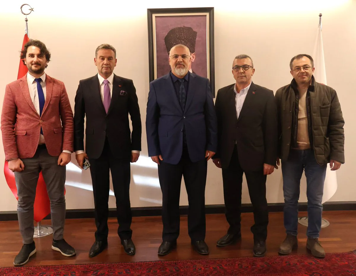 Türk Kültür Sanat Sen Genel Başkanı ve Yönetim Kurulu Üyeleri, Alevi Bektaşi Kültür ve Cemevi Başkanlığı’nı Ziyaret Etti Türk Kültür Sanat Sen Genel Başkanı ve Yönetim Kurulu Üyeleri, Alevi Bektaşi Kültür ve Cemevi Başkanlığı’nı Ziyaret Etti
