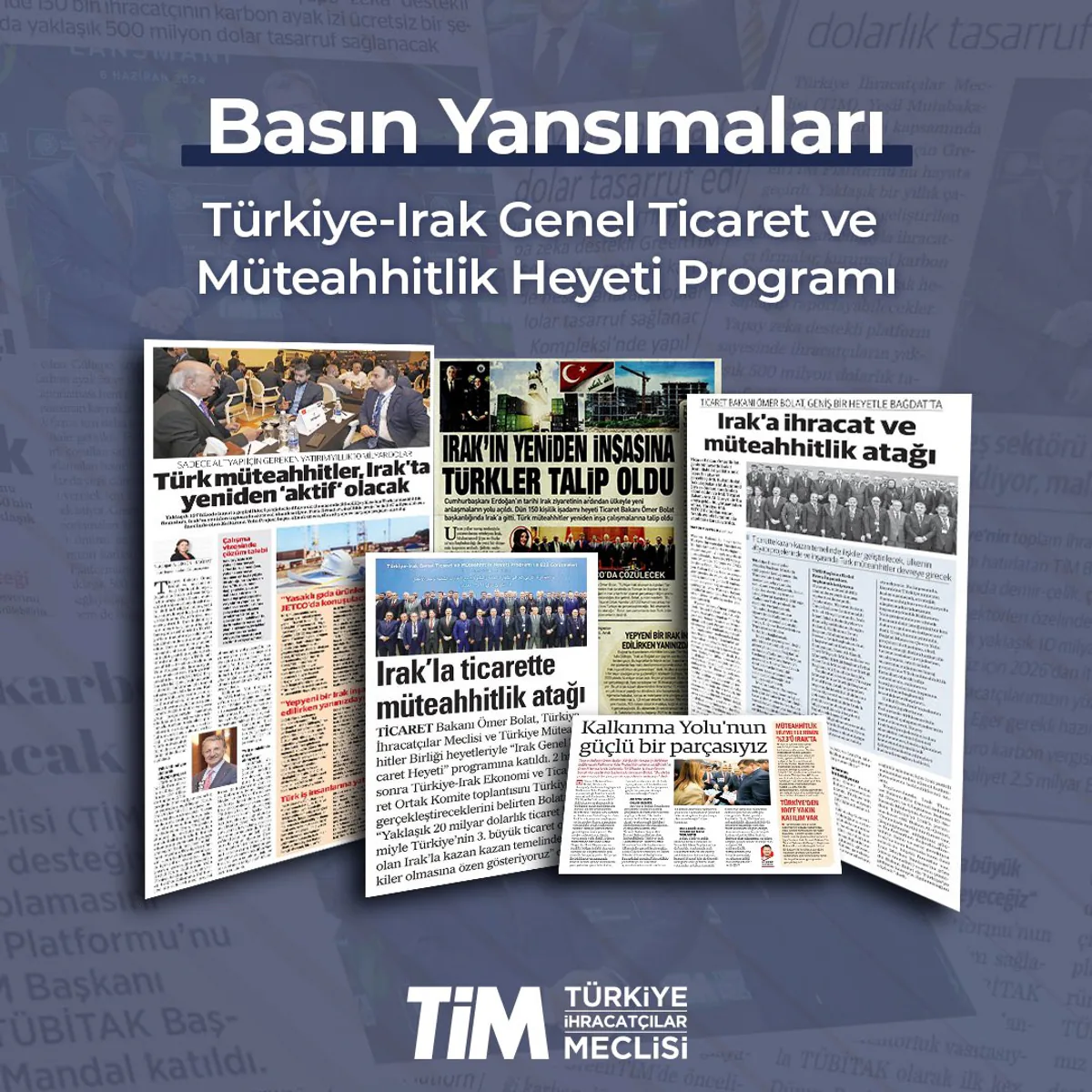 Türkiye İle Irak Arasındaki Ticari İlişkiler Güçleniyor Türkiye İle Irak Arasındaki Ticari İlişkiler Güçleniyor