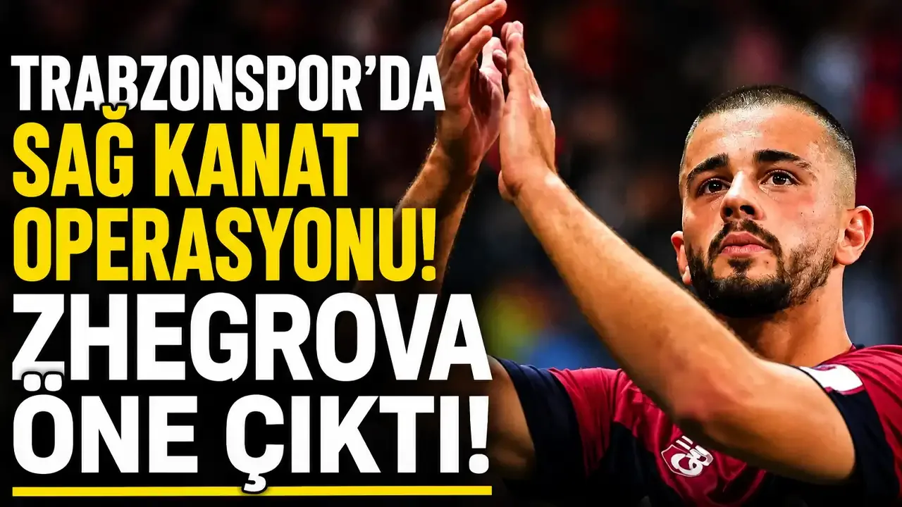 Trabzonspor'da Sağ Kanat İçin B Planı Devrede: Yeni Hedef Zhegrova Trabzonspor'da Sağ Kanat İçin B Planı Devrede: Yeni Hedef Zhegrova
