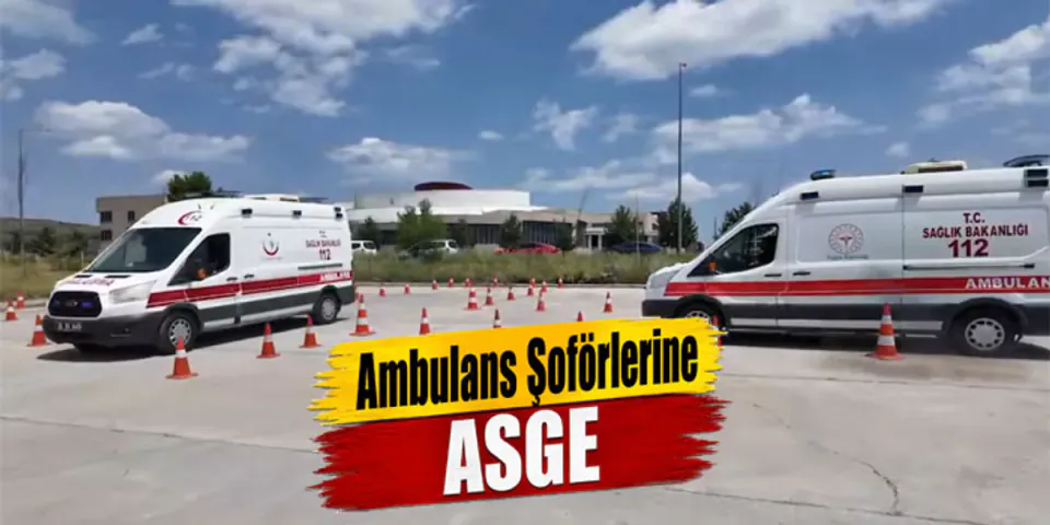 Kars'ta Ambulans Sürücülerine Güvenli Sürüş Eğitimi Düzenlendi görseli