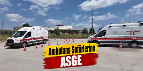 Kars'ta Ambulans Sürücülerine Güvenli Sürüş Eğitimi Düzenlendi