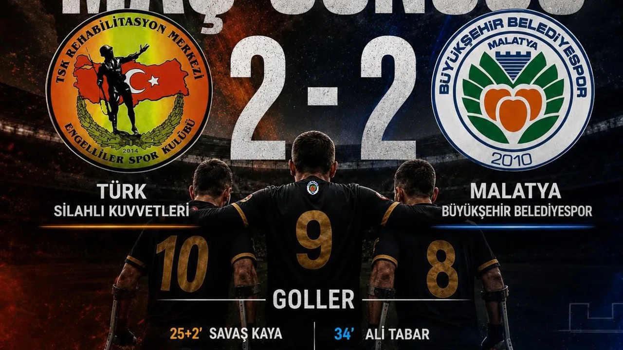 Malatya Büyükşehir Ampute Futbol Takımı Ligde 4. Sırada: Hedef Kupa Finali Malatya Büyükşehir Ampute Futbol Takımı Ligde 4. Sırada: Hedef Kupa Finali