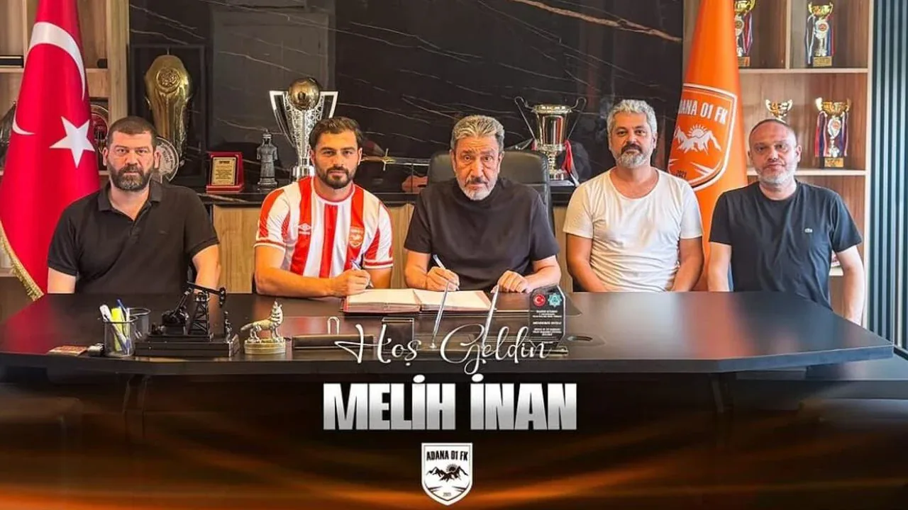 Adana 01 FK Transferi: Melih İnan İmzayı Attı Adana 01 FK Transferi: Melih İnan İmzayı Attı
